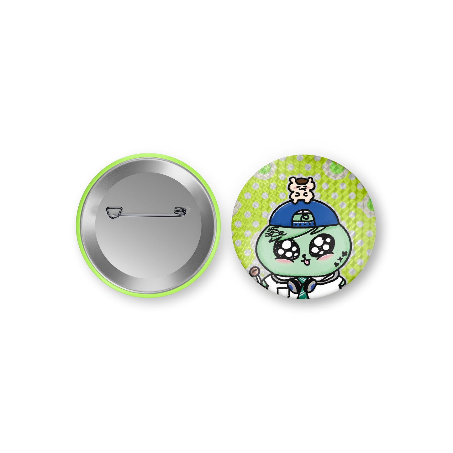 PRISM x Zit Zit - Holographic Badge (Zit Zit - Green)