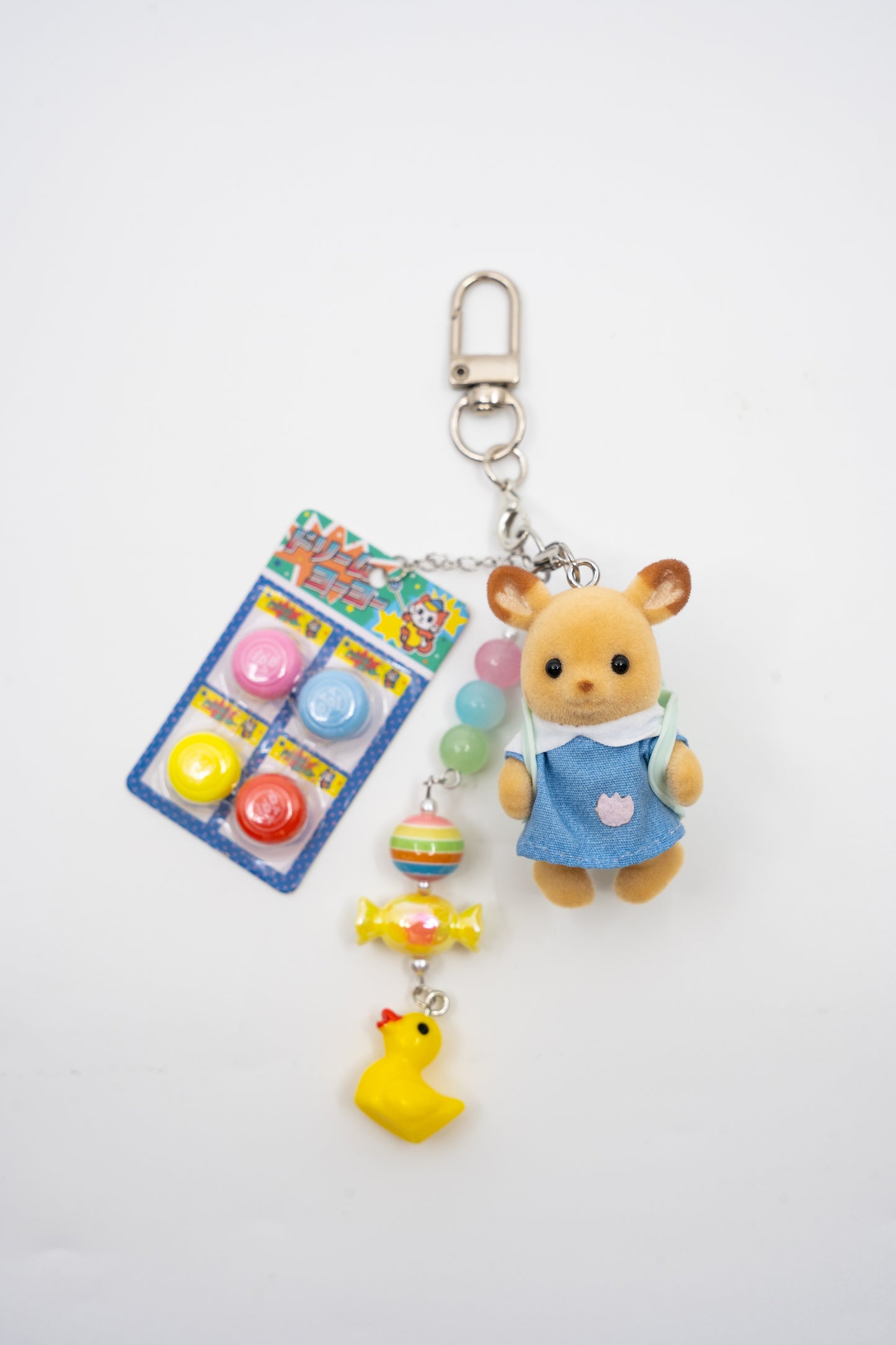 Mangekyo - Sylvanian Families v4 - Kindergarten Baby Reindeer Beaded Keychain Trinket