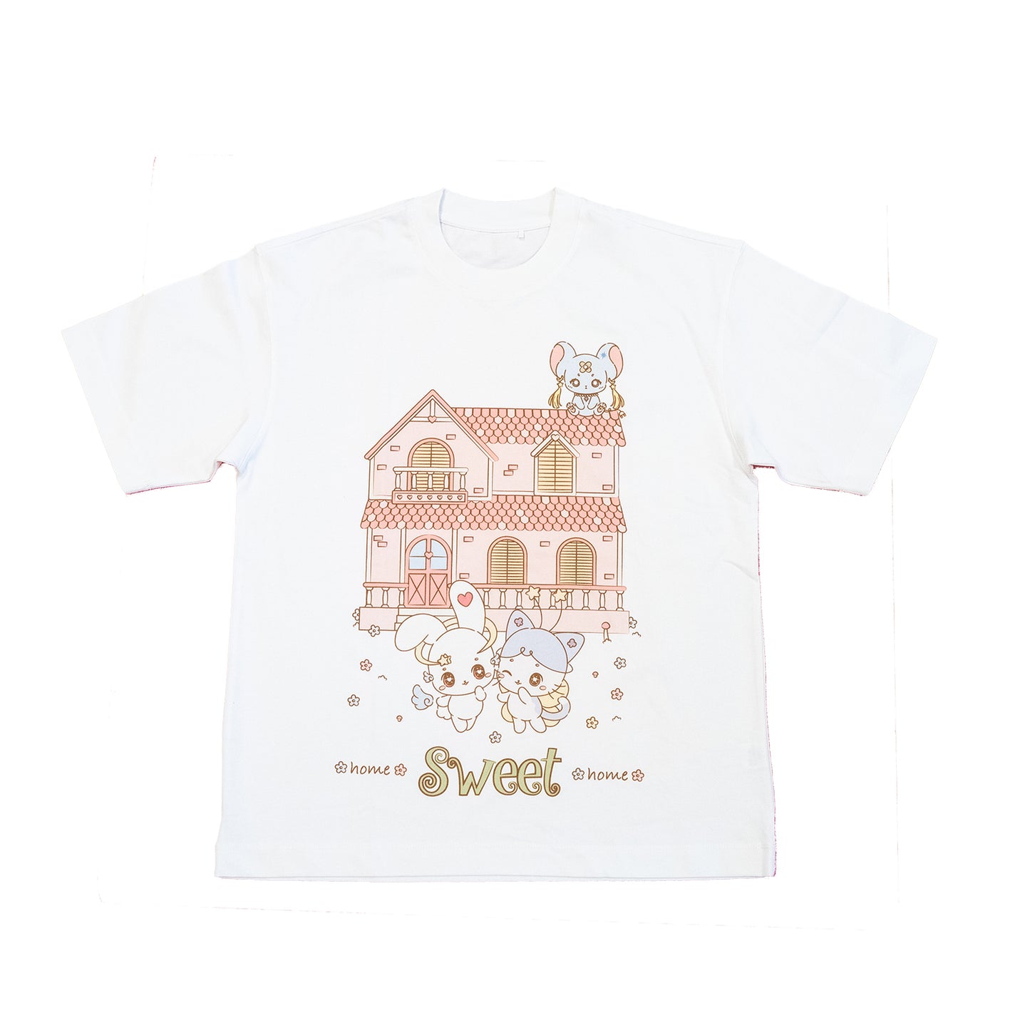 Regular Fit T-Shirt White - Home Sweet Home