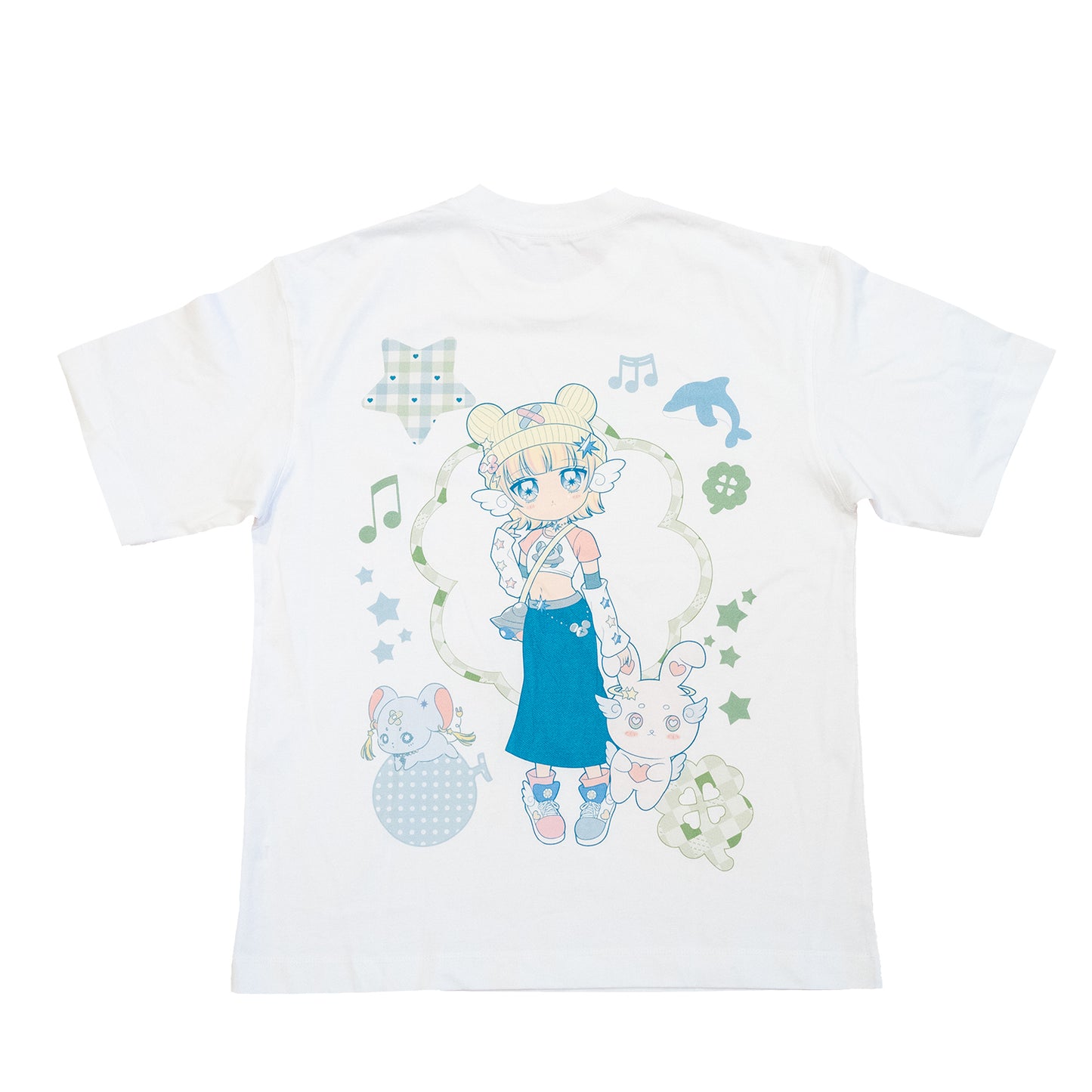 Regular Fit T-Shirt White - Hoshi Eyes