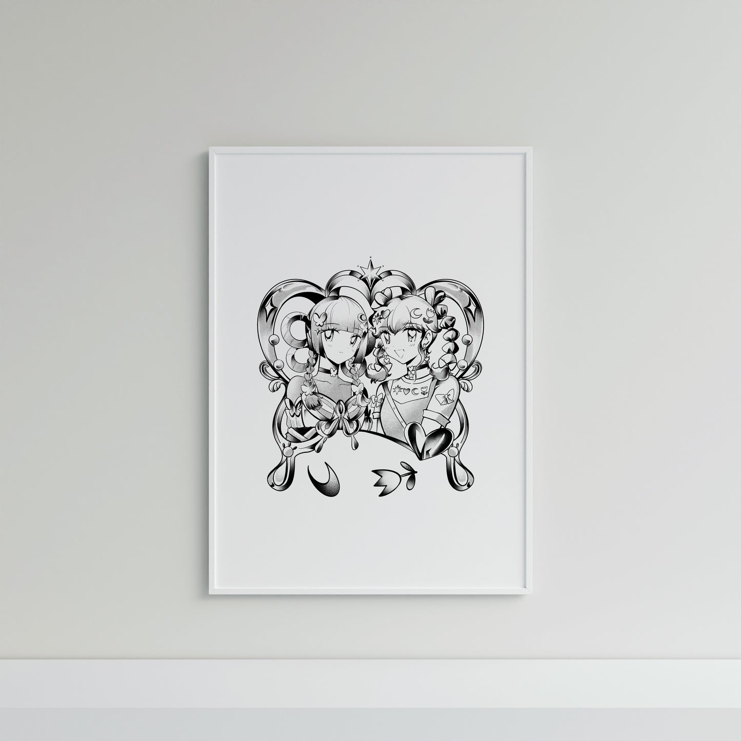PRISM - FAF Black and White (A4 Artprint)