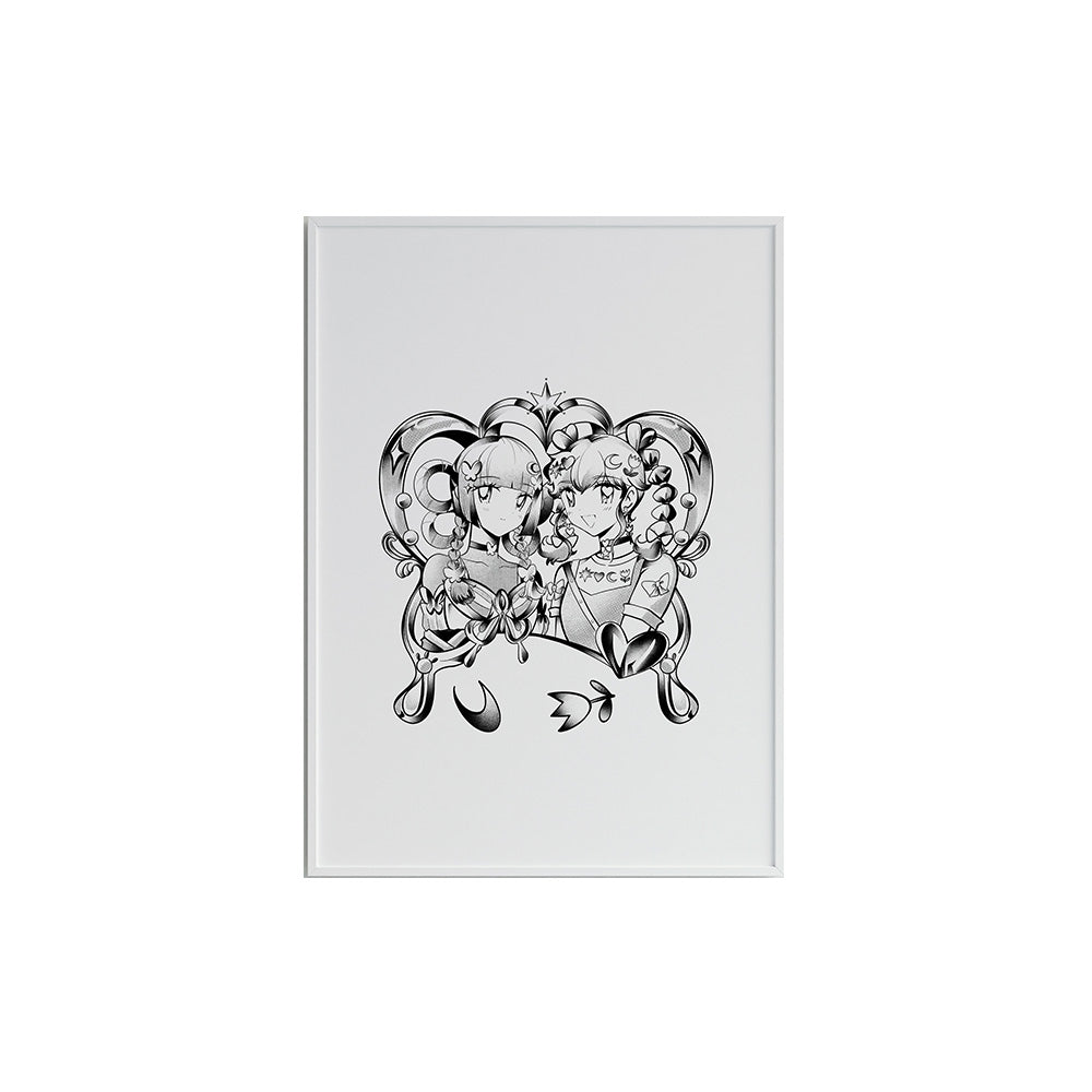 PRISM - FAF Black and White (A4 Artprint)