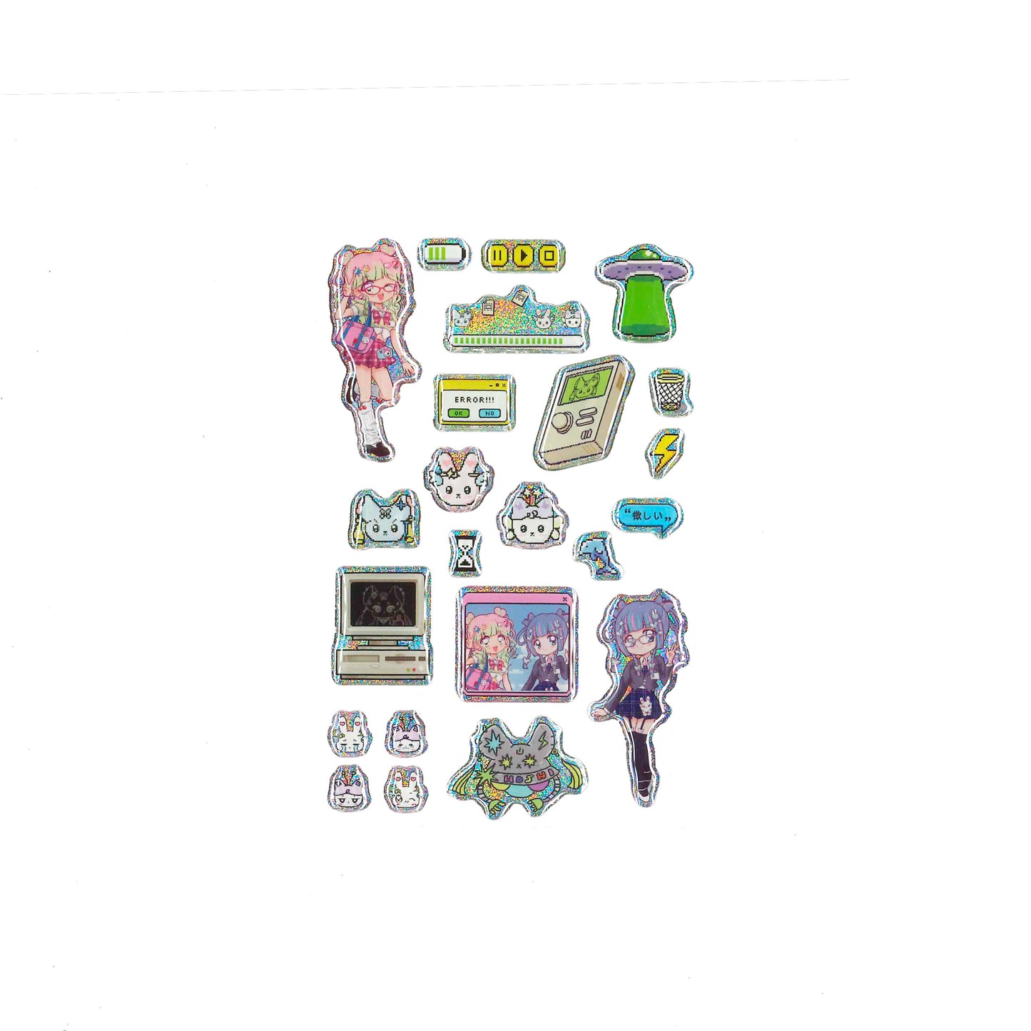 PRISM - V2 Sparkle Sticker Sheet (Hoshi Project)