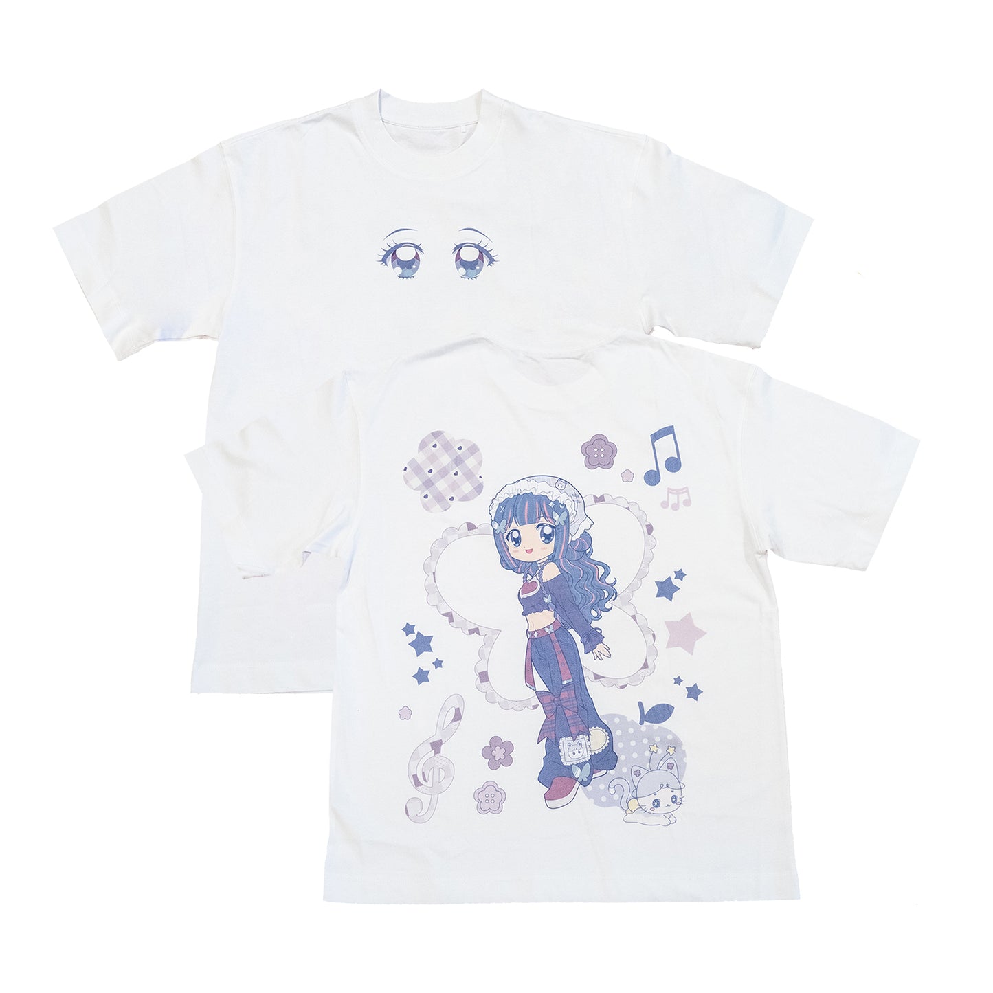 Regular Fit T-Shirt White - Chou Chou Eyes