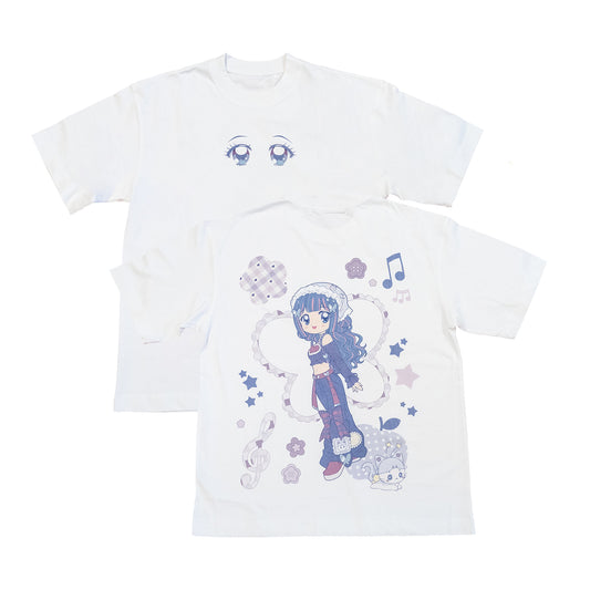 Regular Fit T-Shirt White - Chou Chou Eyes