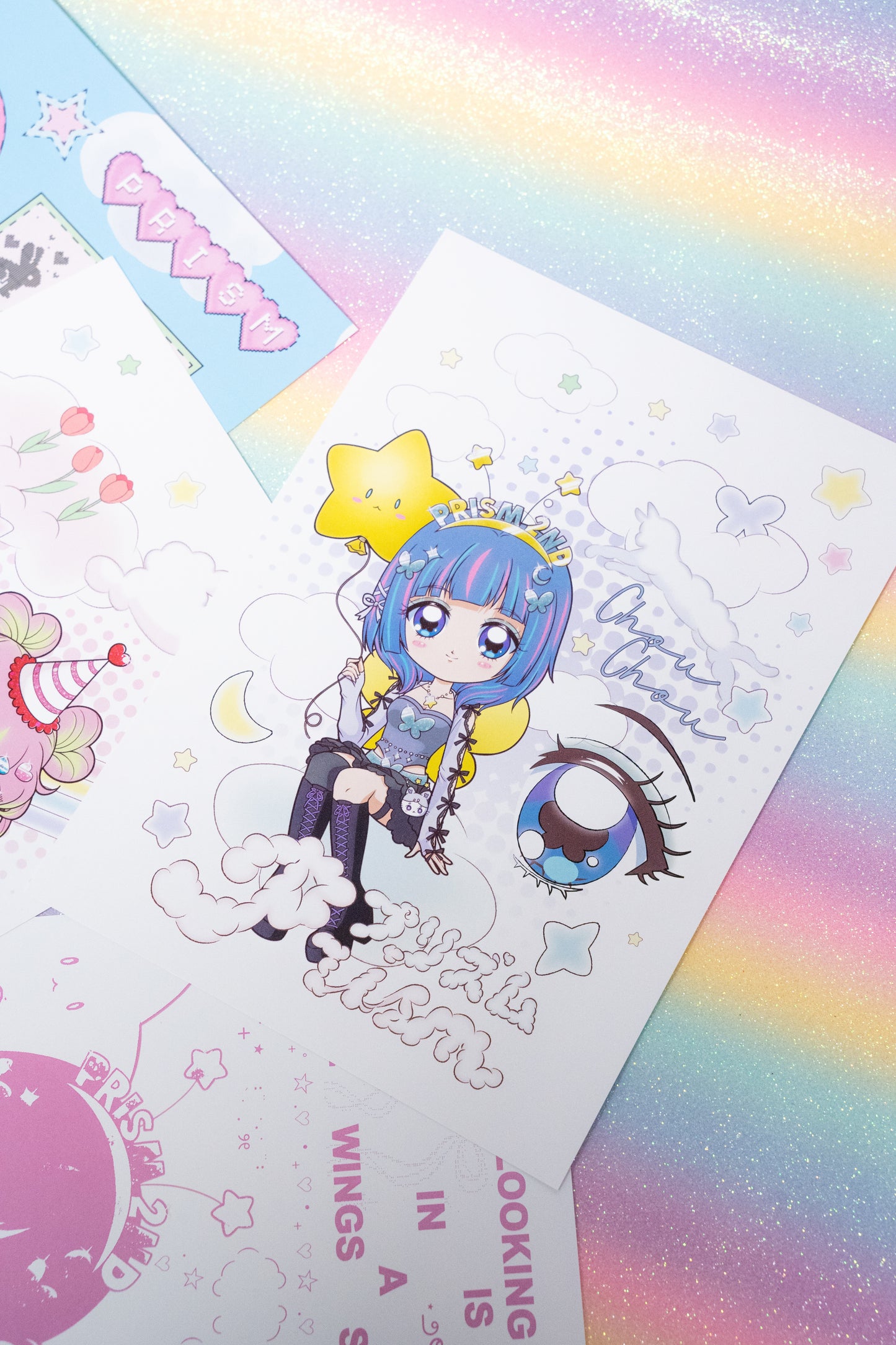 PRISM 2nd Anniversary - Post Card Set of 2 (Piko, ChouChou)