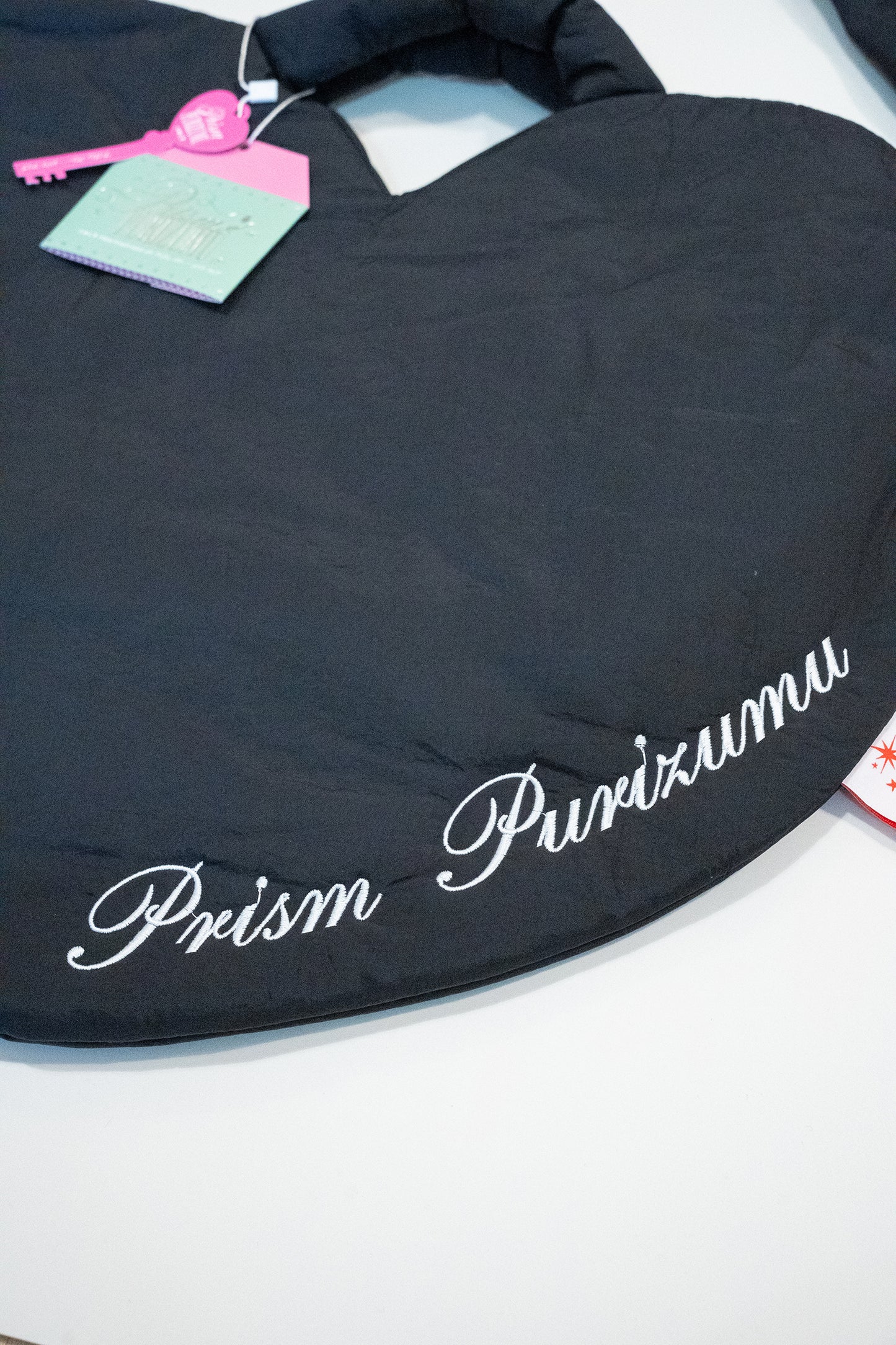 PRISM - Puffy Heart Bag (Black)