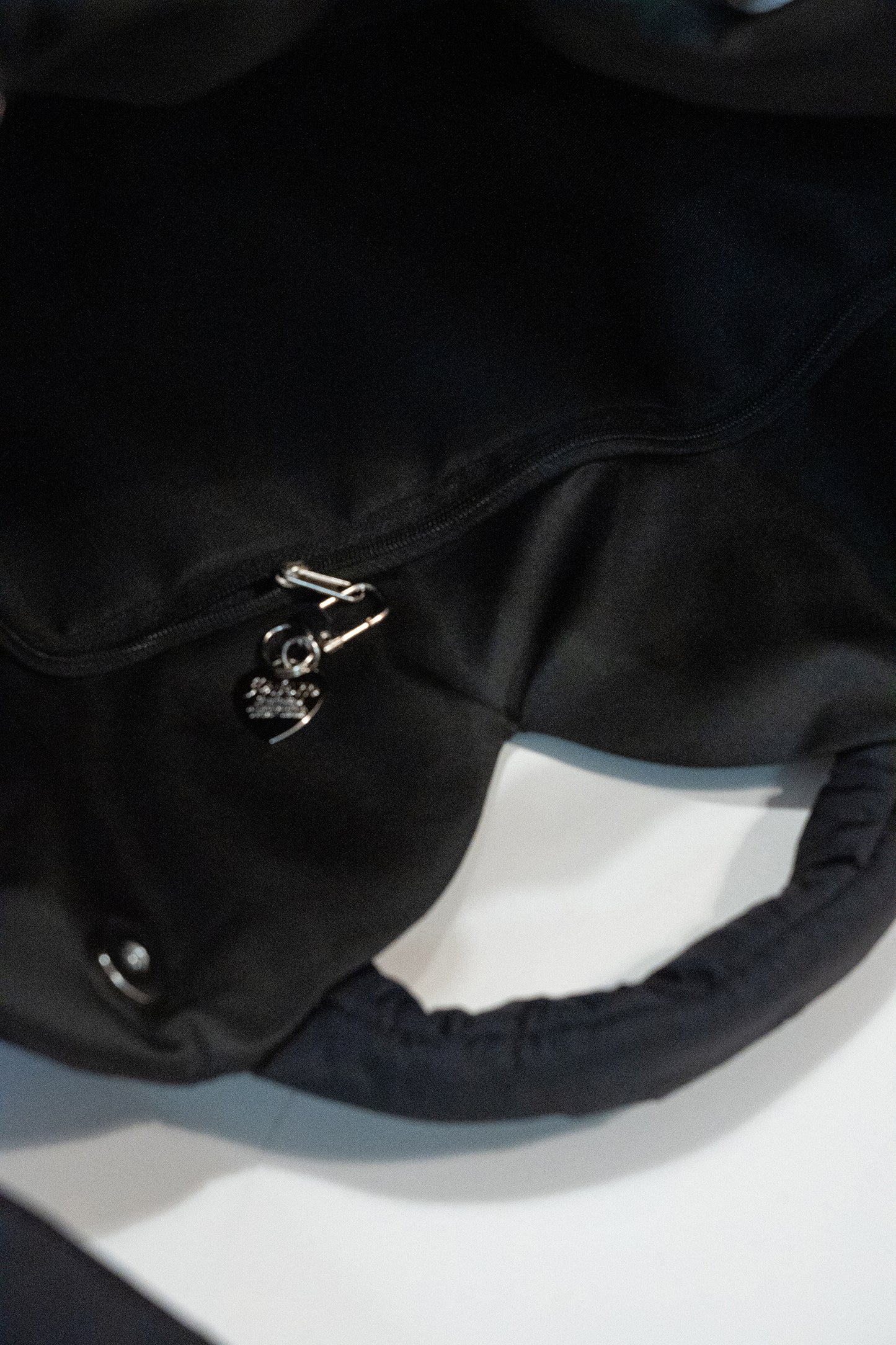 PRISM - Puffy Heart Bag (Black)