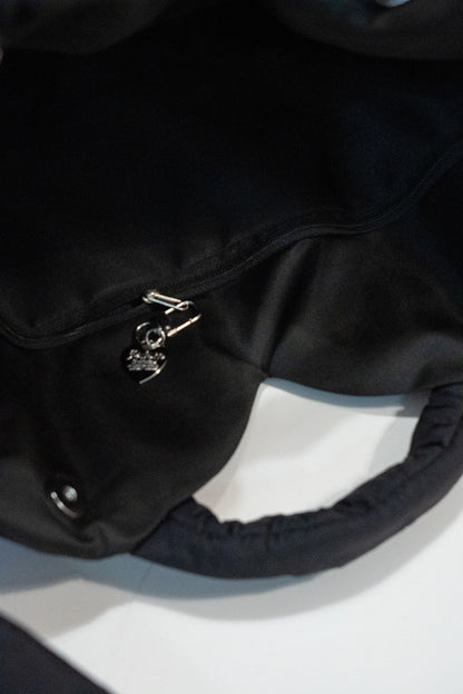 PRISM - Puffy Heart Bag (Black)
