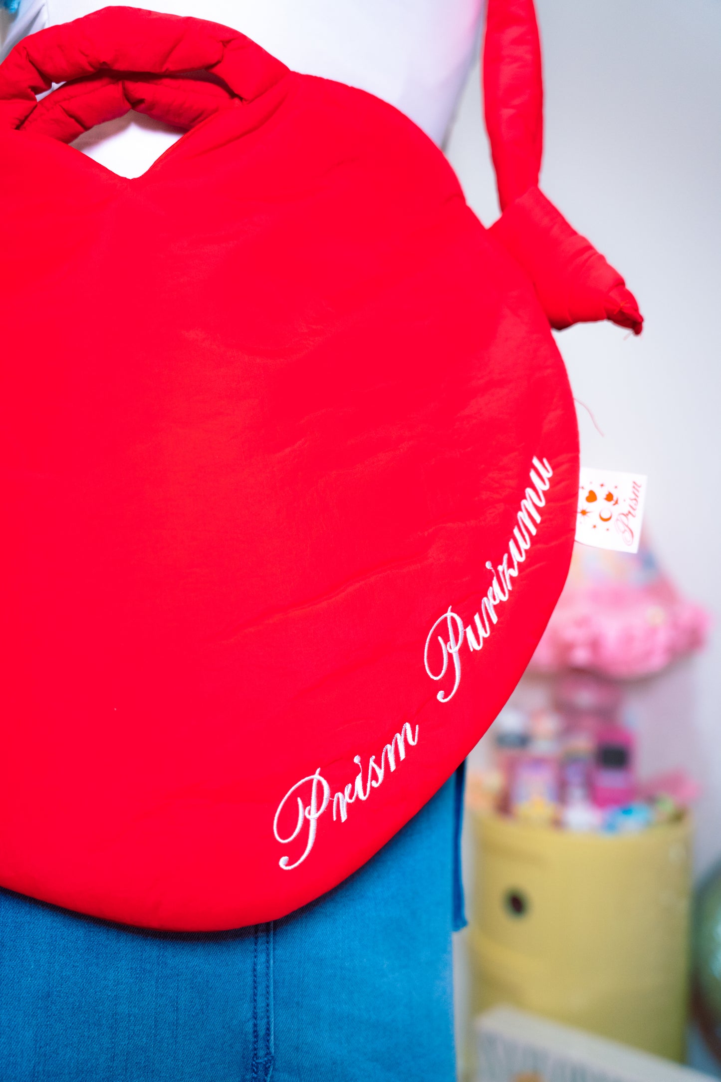 PRISM - Puffy Heart Bag (RED)
