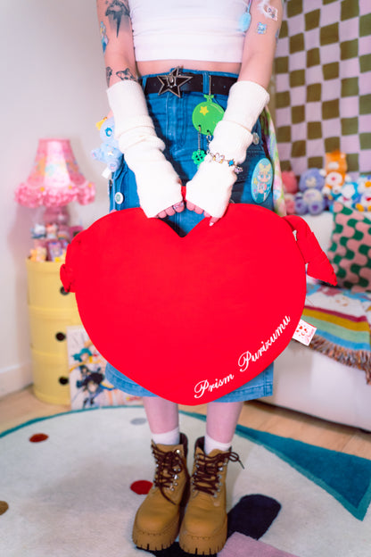 PRISM - Puffy Heart Bag (RED)