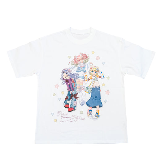 PRISM x Taffy Eye - Regular Fit T-Shirt White