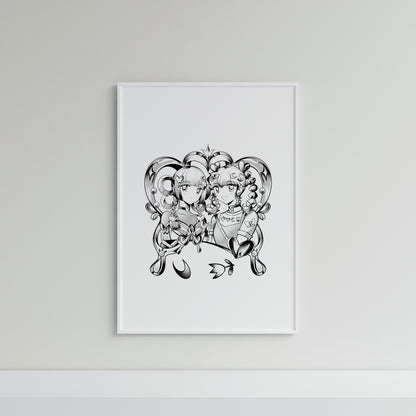 PRISM -  FAF Black and White (A4 Artprint)