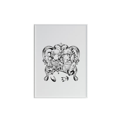 PRISM -  FAF Black and White (A4 Artprint)