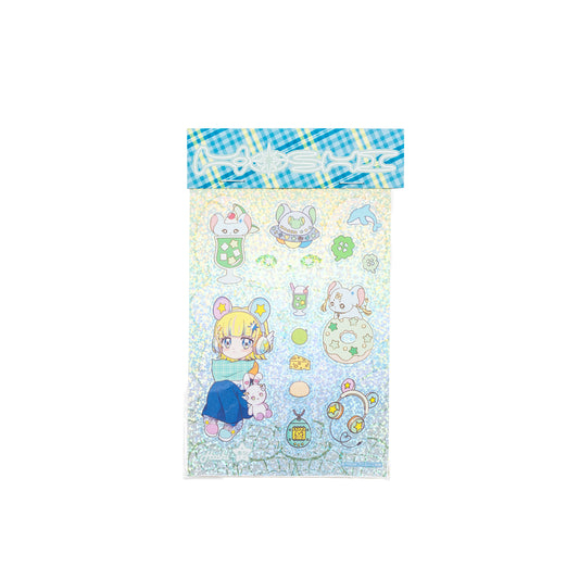 PRISM - v3 Holographic Glitter Sticker Sheet (Hoshi)