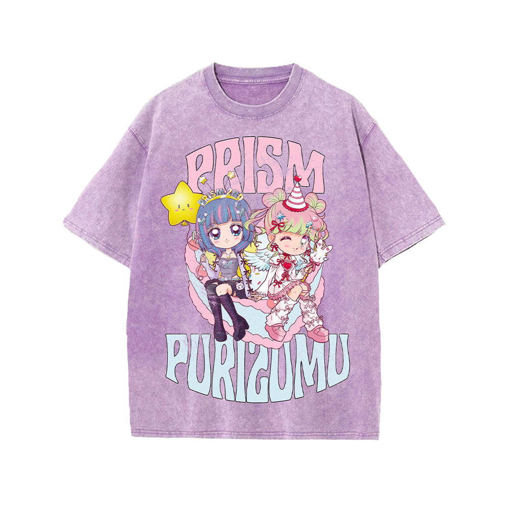 PRISM - Washed T-Shirt (VIOLET)